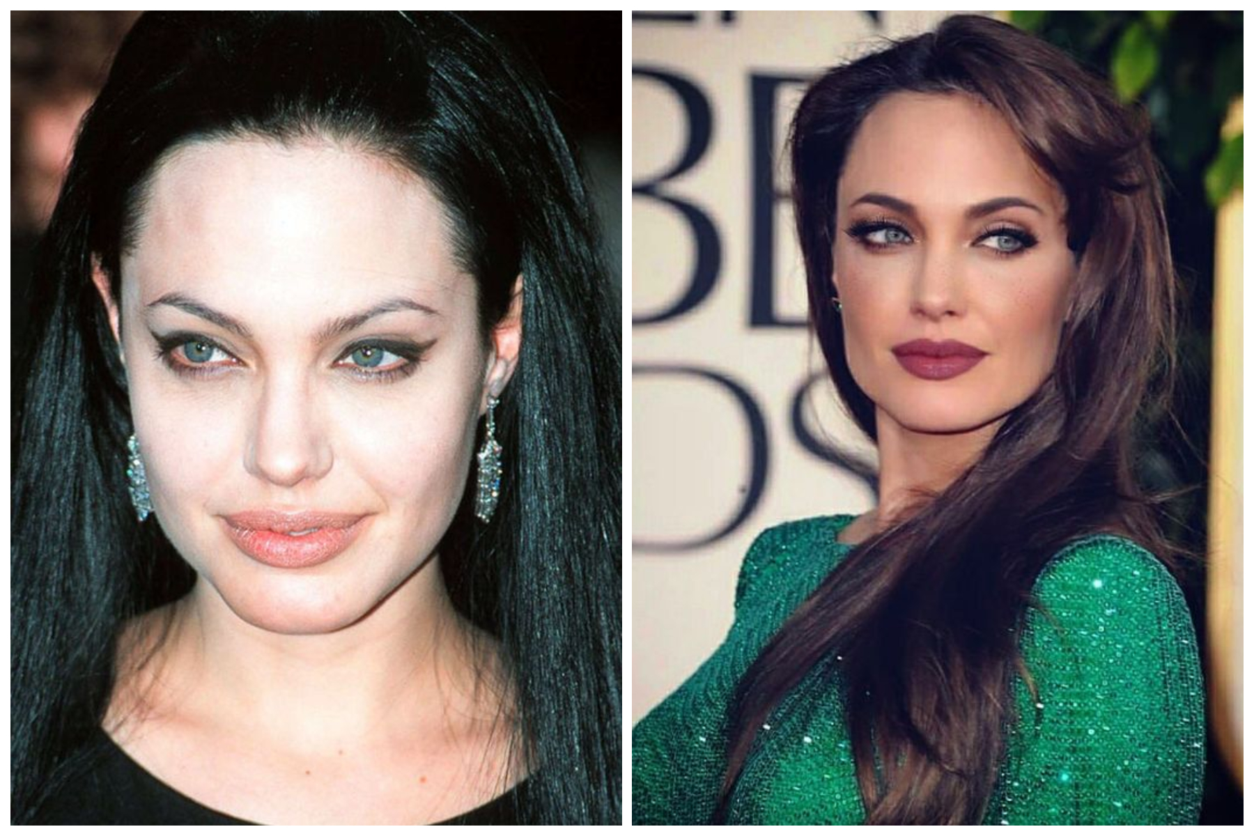 Le bellissime trasformazioni delle celebrities