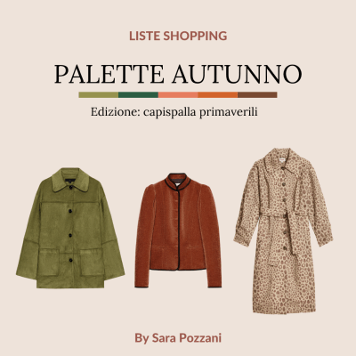 Palette Autunno: liste shopping