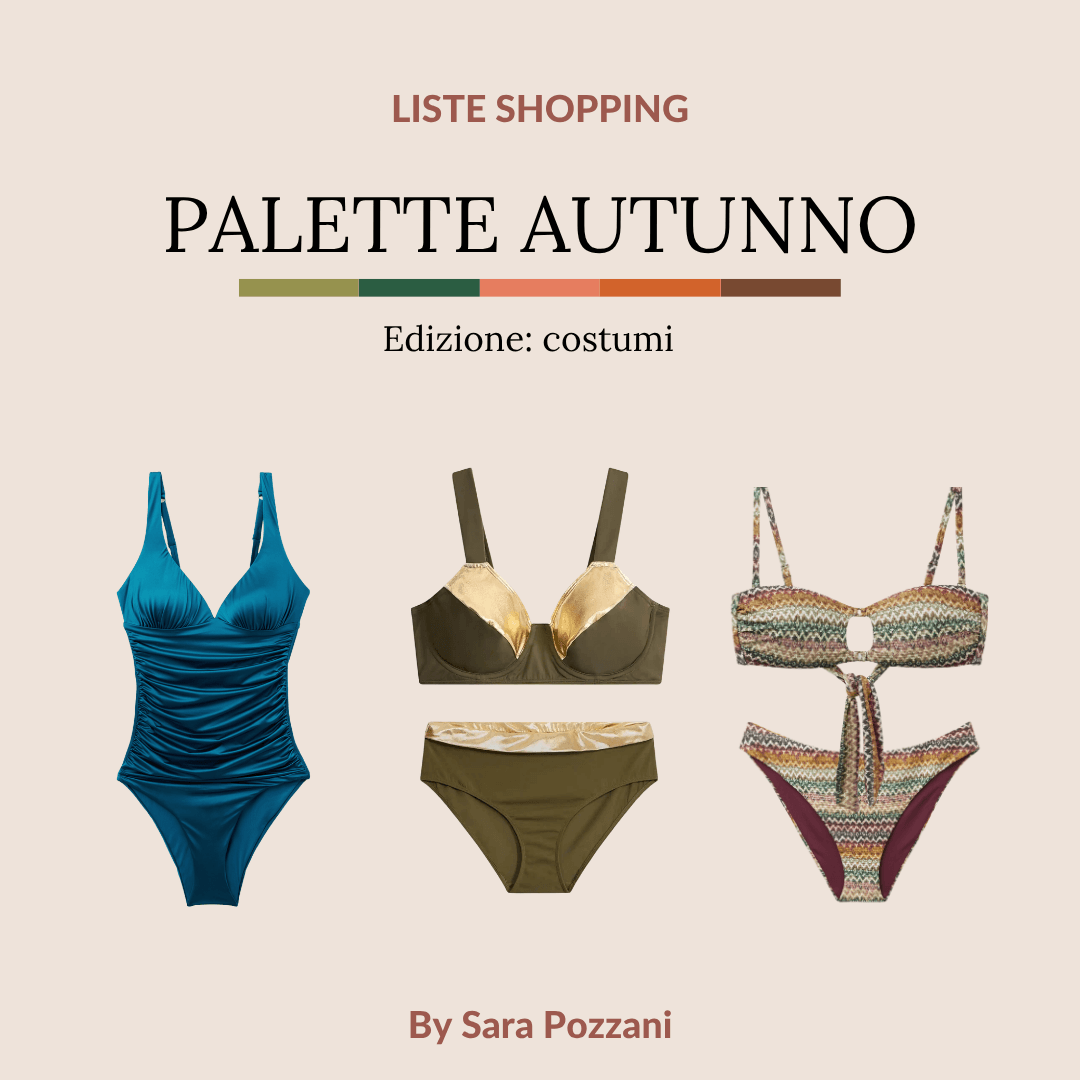Palette Autunno: liste shopping