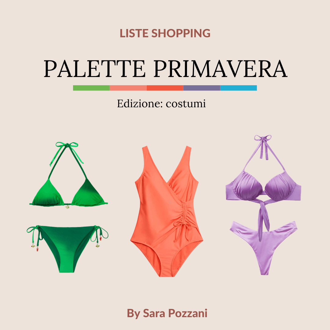 Palette Primavera: liste shopping