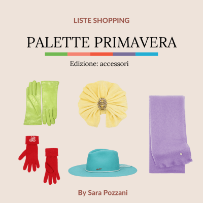 Palette Primavera: liste shopping