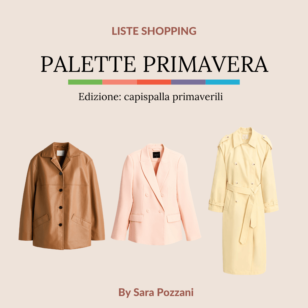 Palette Primavera: liste shopping